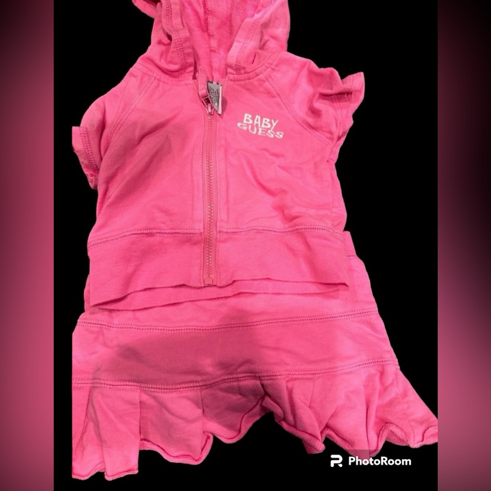 Baby Guess Skirt and hooded top